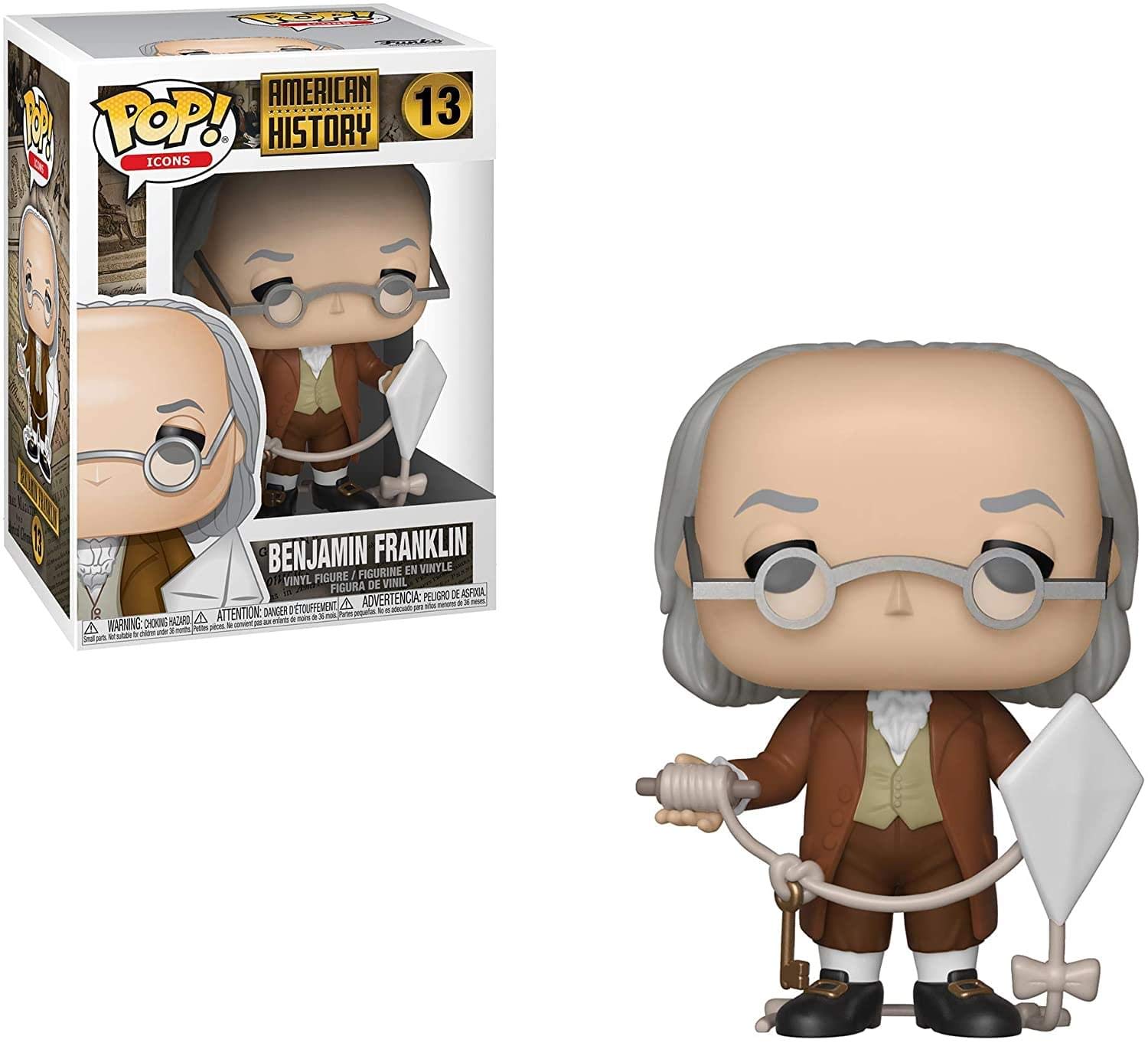 Amazon.com: Funko Pop! Icons: History - Benjamin Franklin